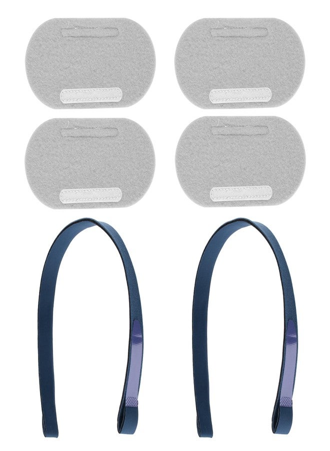 SyunsXoon 2 Pack CPAP Headgear Compatible with ResMed Swift FX Nasal Pillow CPAP Mask, Adjustable Back Head Strap with 4 Strap Wraps - Image 1